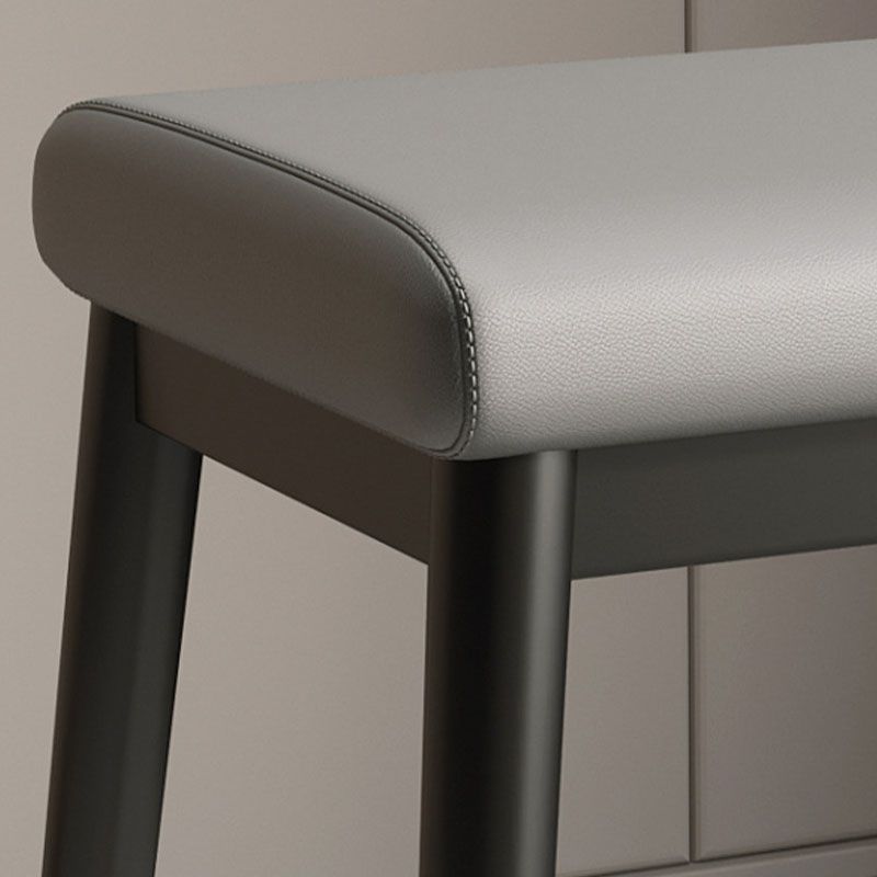 Fabric Standard Stool Modern Style Simple Household Rectangular Stool