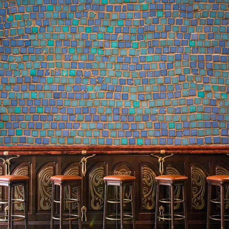 Customized Industrial Style Brick Mural Wall Covering Stain Resistant for Bedroom