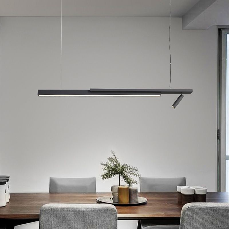Linear Isola Lighting Isola Fissature Luci a sospensione da cucina contemporanea