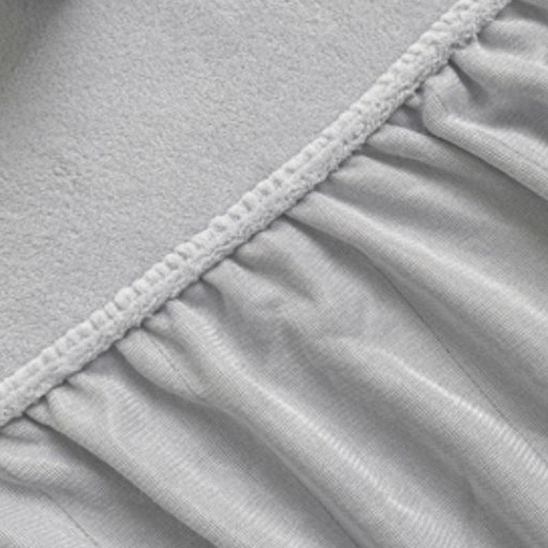 Soild Ultra Soft Fitted Sheet Modern Elegant Winter Bed Sheet Set