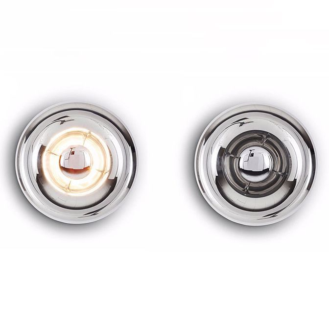 Postmodern Metal Wall Sconce Single Head Wall Mounted Light Fixture for Living Room