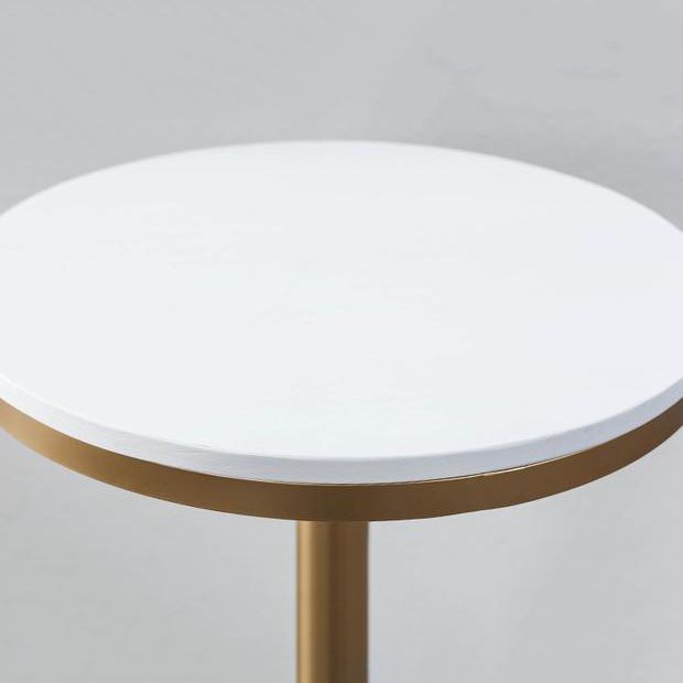 Glam 1/2/3 Pieces Faux Marble Bar Table Set Fixed Table Counter Set for Home Use