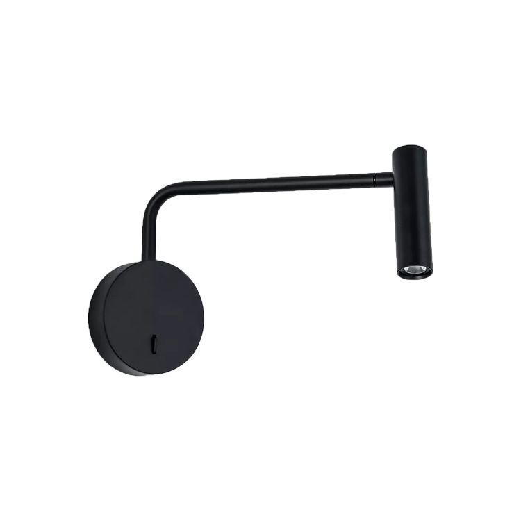 Luz de pared de pared de pared ajustable de metal contemporánea de metal para el dormitorio