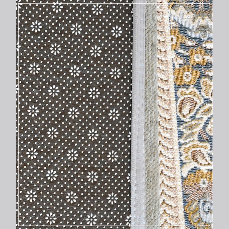 Donker rood vintage tapijt polyester grafisch gebied tapijt niet-slip achterste vloerkleed voor het leven