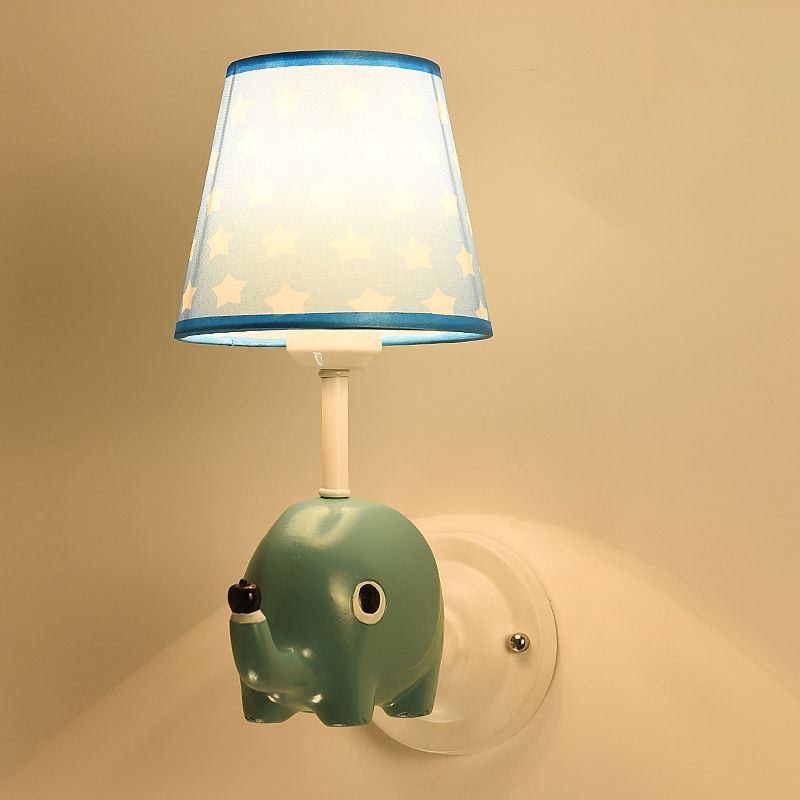 Modern Creative Wall Lamp Resin 1-Light Wall Light for Children's Room