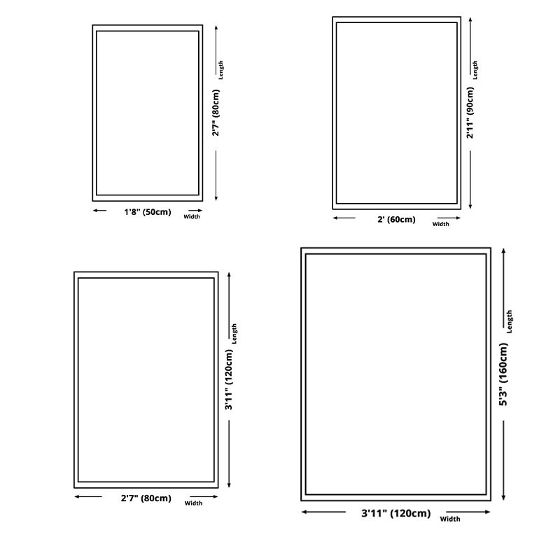 Gold Simplicity Rug Polyester Color Block Rug Washable Rug for Living Room