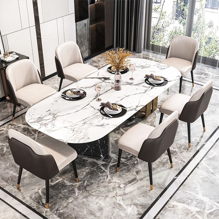 Juego De Sillas De Metal Estilo Escandinavo Sillas De Cocina Para Comedor Parsons