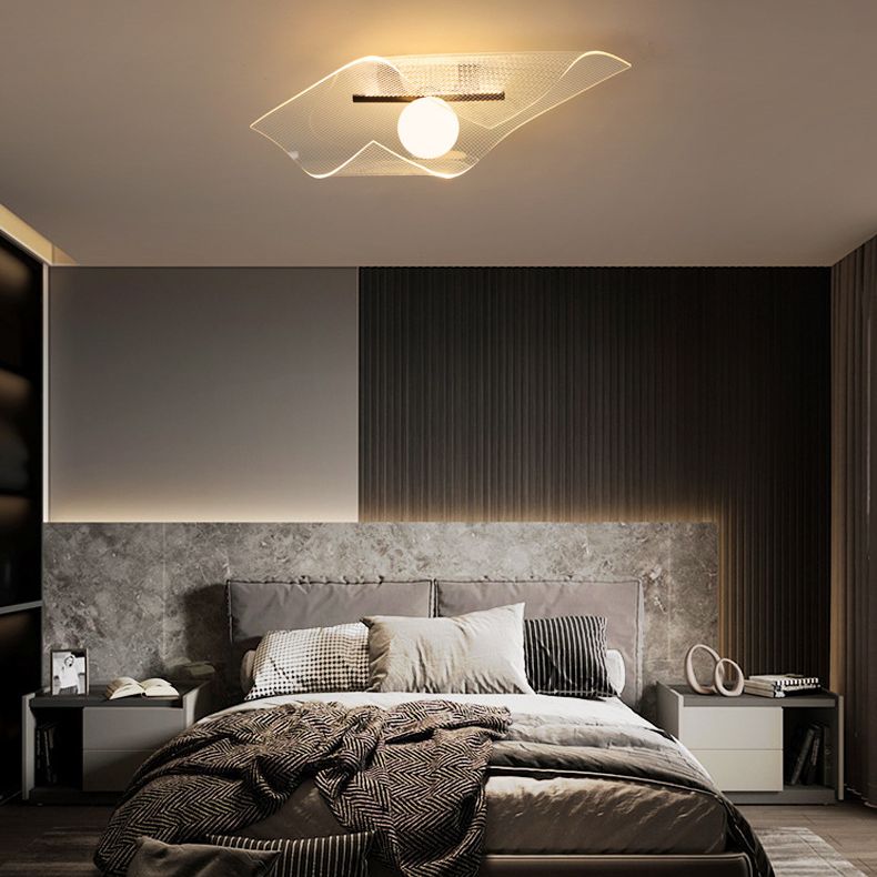 LED Indoor Decoration Flush Mount Fixture Special Shape Flush Mount Lighting for Living Room