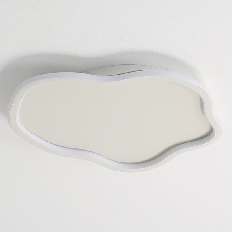 Plafonnier encastré linéaire simple moderne avec protection acrylique