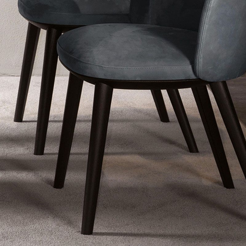 Parsons Side Chair Contemporary Wood Kitchen Dining Side Chair