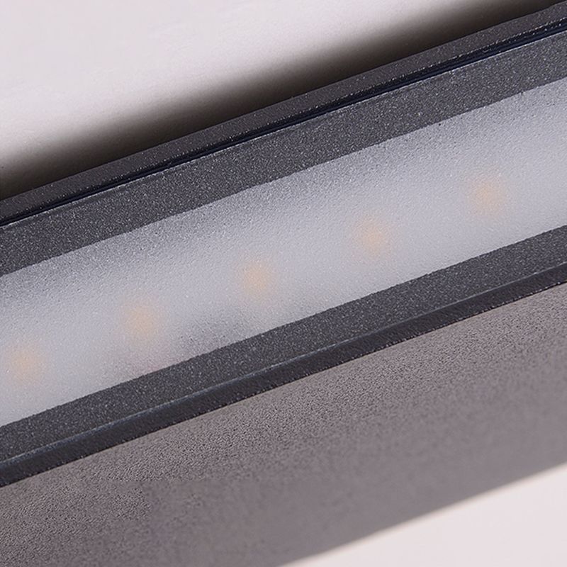 Modern Minimalist Style Wall Mounted Light Fixture Metal 2 Lights Wall Lights