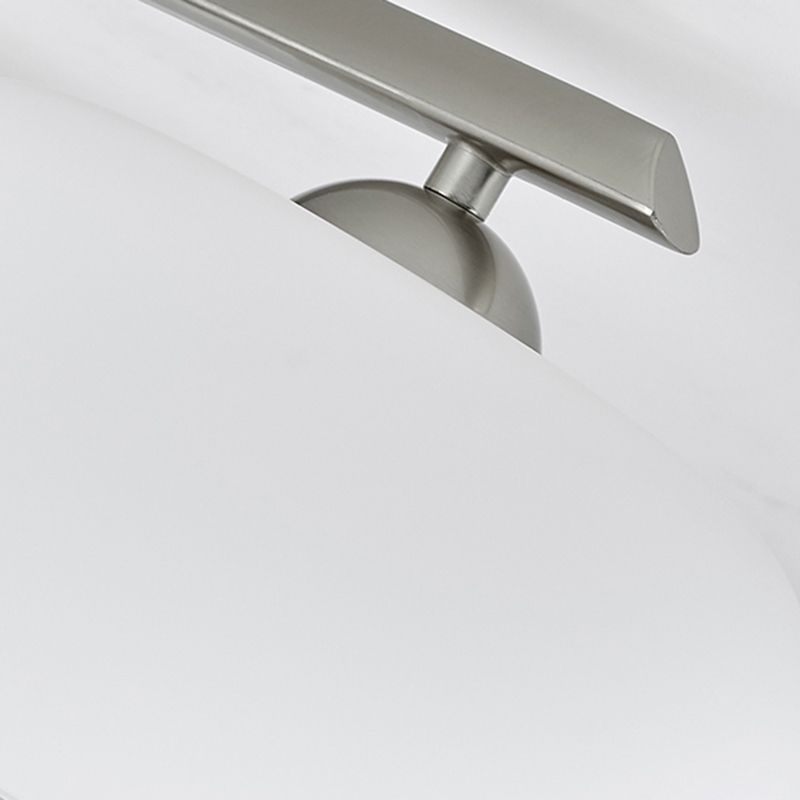 Multi Lights Ceiling Mount Light Modern Style with Glass Shade for Living Room