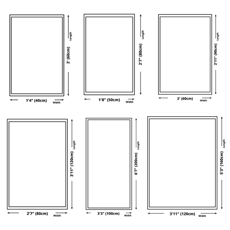 Abstract Printing Rug Polyester Modern Area Rug Washable Carpet for Living Room, Office