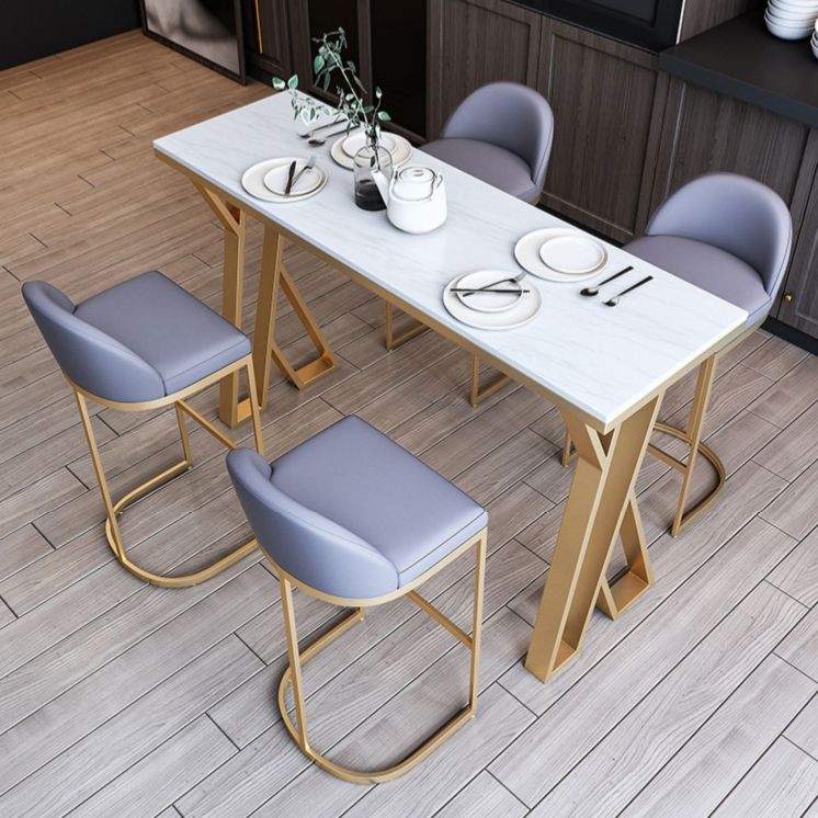 1/3/5/7 Pieces Bar Stool and Table Contemporary Bar Table Set