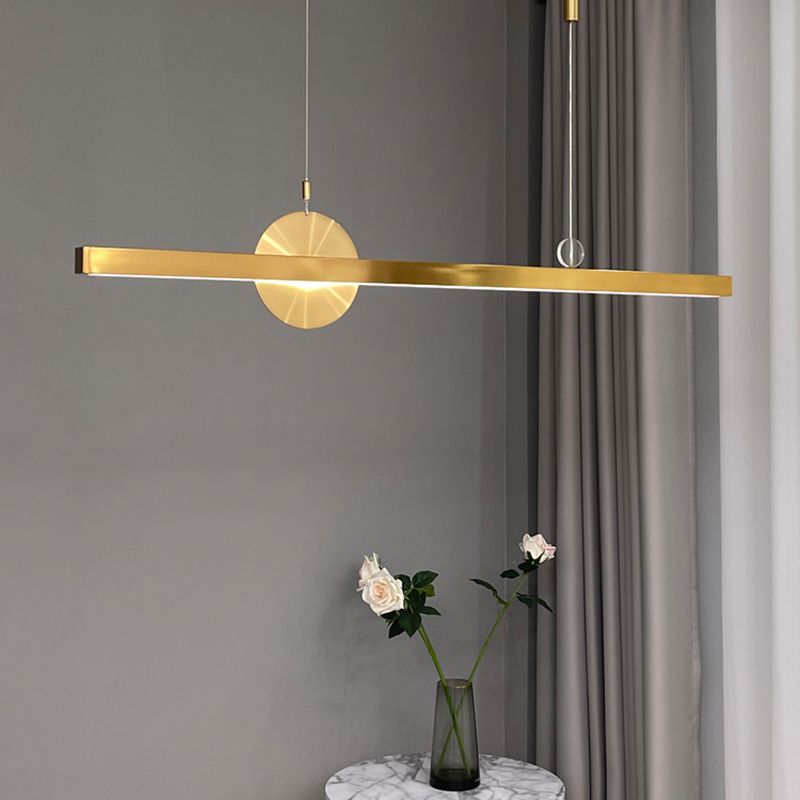 1 luminaire de l'île géométrique légère