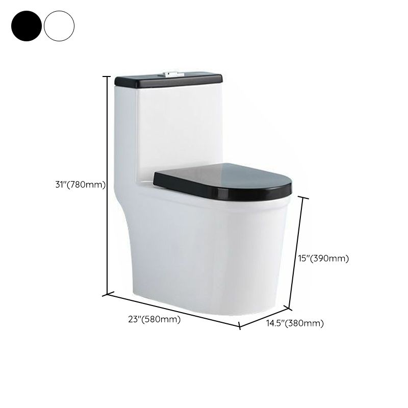 Modern 1 Piece Toilet Bowl Floor Mounted Urine Toilet for Bathroom