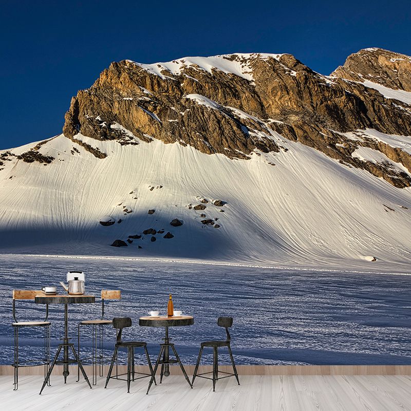 Alps Mountain Mural for Living Room Bedroom, Removable, Customized Size