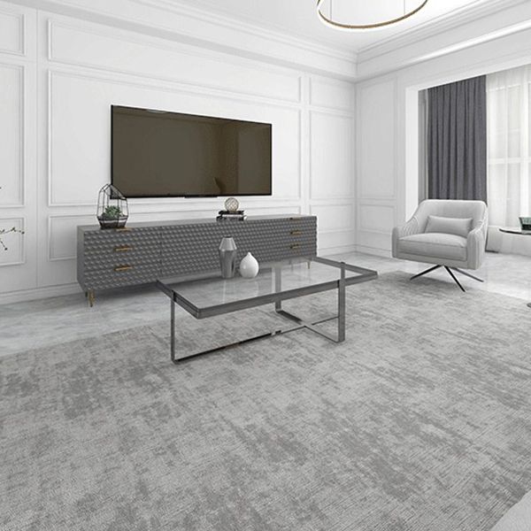 Glass Coffee Table Modern Simple Cross Legs Rectangle Cocktail Table