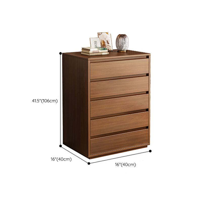 Contemporary Storage Chest Wood Storage Chest for Bedroom 15.7" Wide