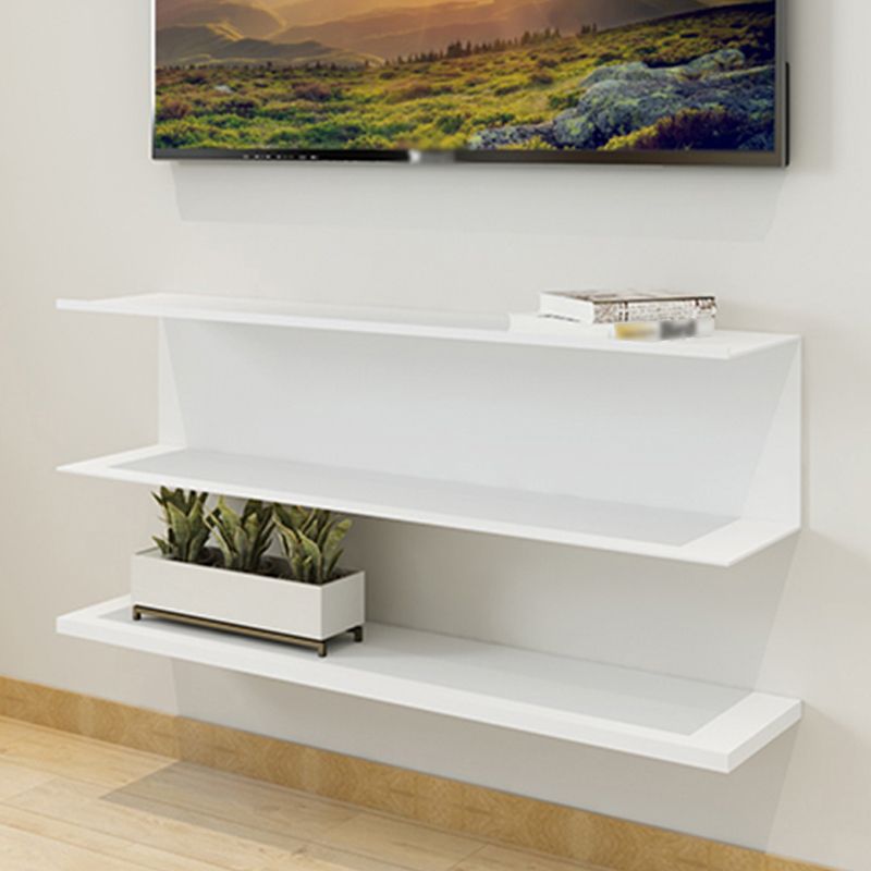 Wall Mounted Industrial Bookshelf Iron Frame and Shelf for Living Room