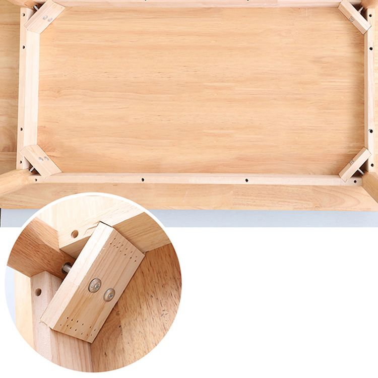 Contemporary Sintered Stone Top Standard Dining Set White for Kitchen Dining Set with 4 Legs Table