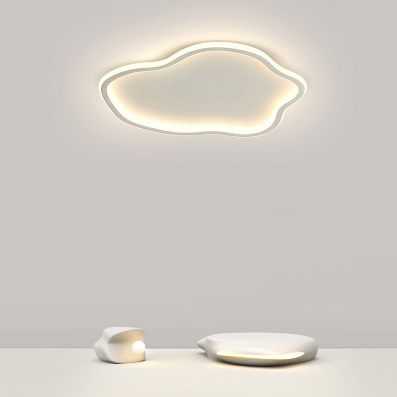 Minimalisme Metalen LED-inbouwlamp Geometrische plafondinbouw voor slaapkamer