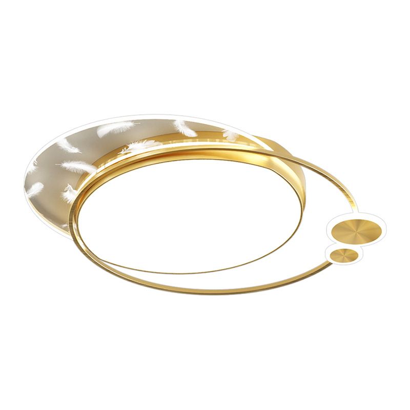 Moderne inbouwlamp ronde LED-plafondlamp voor woonkamer eetkamer