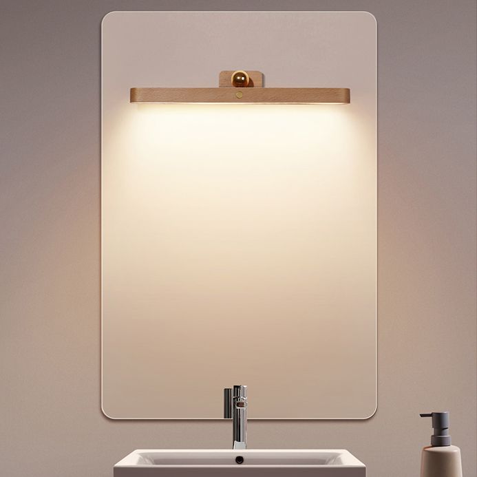 Lampada con palette lineari in legno Pronchine Minimalismo SCONCE PER BAGNI