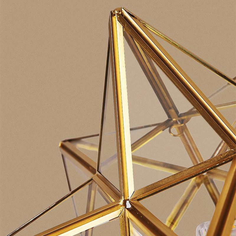 Modern Star Shape Flush Mount Light Fixtures 1 Light Flush Mount Ceiling Light