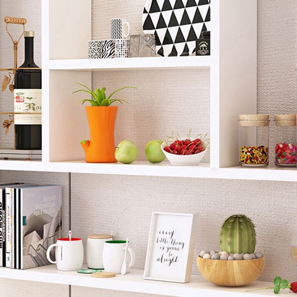 23.6' ' H Scandinavian Floating Shelf Manufactured Wood Bookcase