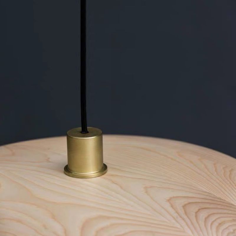 Style minimaliste moderne en cage suspendu suspension en métal 1 éclairage pendentif léger