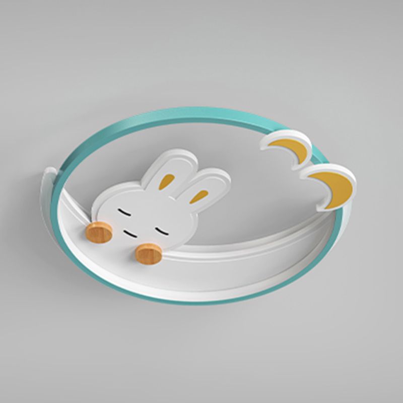 Lapin moderne minimalisme plafonnier chambre salon lampe encastrée