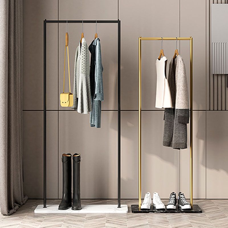 Contemporary Hall Stand Metal No Distressing Free Standing Coat Rack