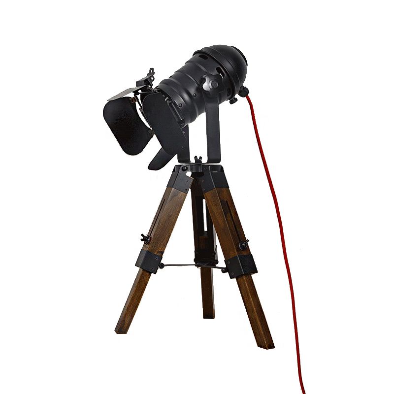 1 lampe de table de nuit en métal clair