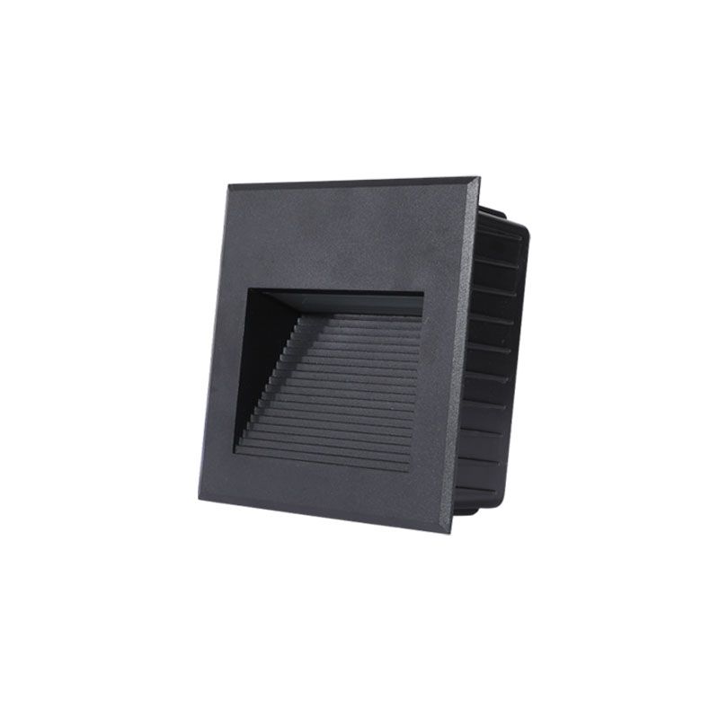 Aluminium quadrilatère de paroi encastrée