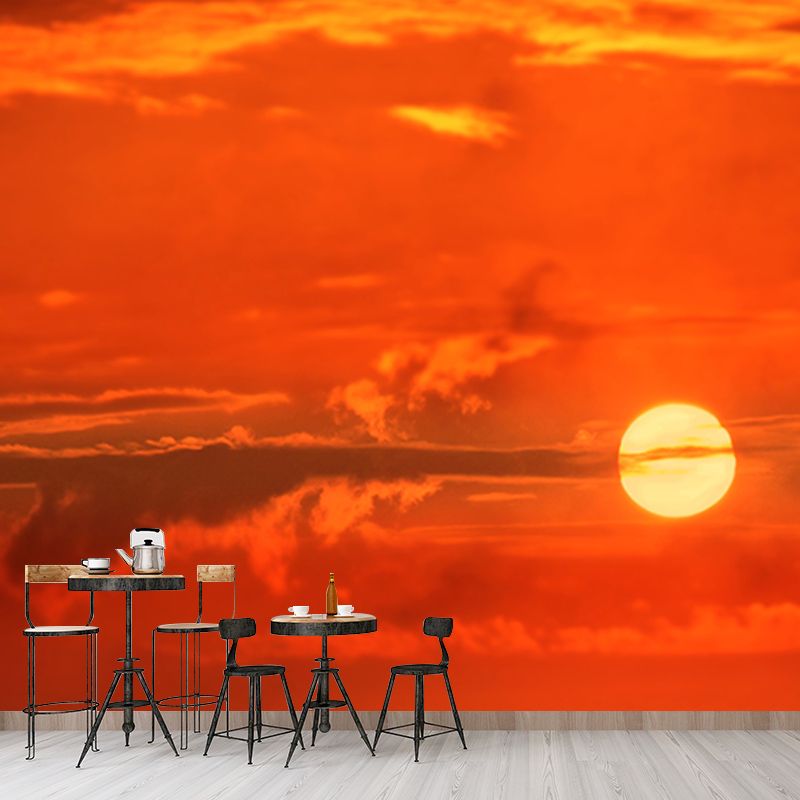 Beautiful Sky Mildew Resistant Mural Wallpaper Living Room Wall Mural