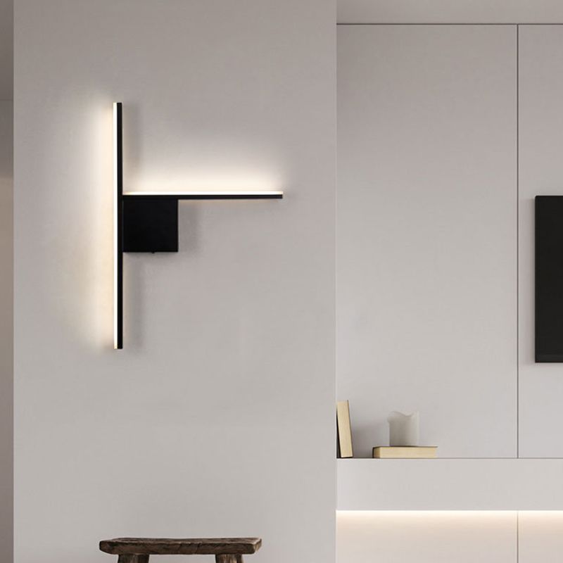 Nordic Modern Wall Sconce Light Living Room Simple LED Wall Mount Light Fixture