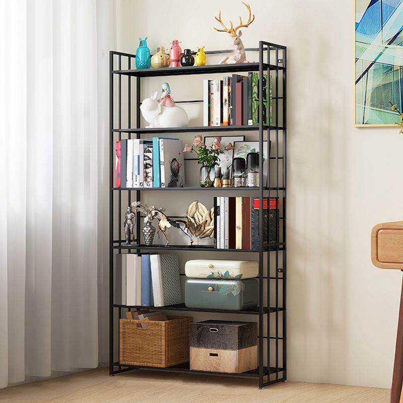 9.84"W Bookshelf Contemporary Style Open Back Bookcase for Home Office
