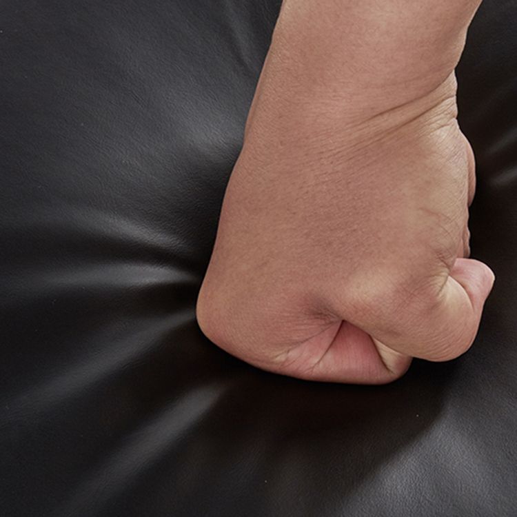 Silla de comedor de estilo industrial sillones abiertos tapizados con patas de metal