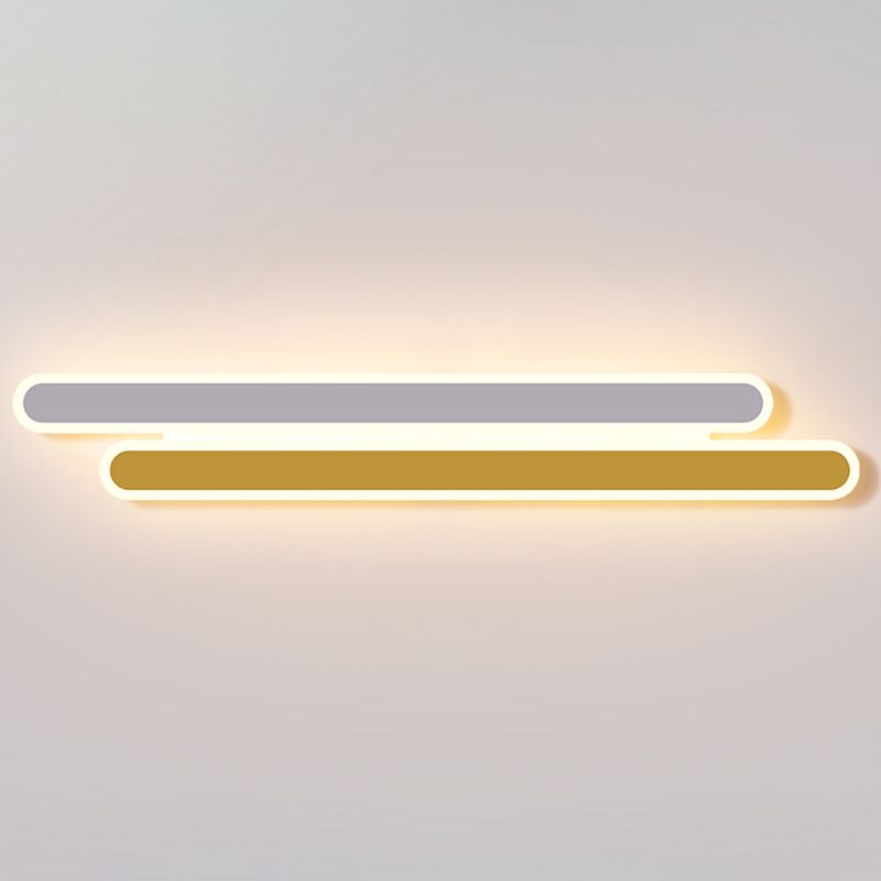 Modern Style Wall Mount Light LED Wall Sconce Light with Acrylic Shade for Bedroom