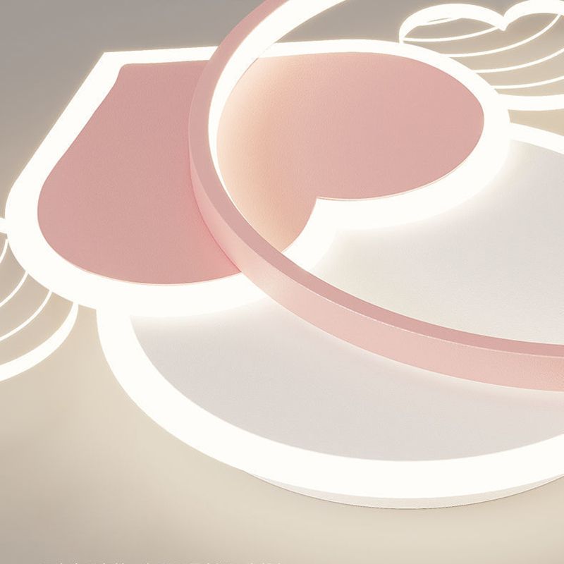 Ange encastré plafonnier moderniste acrylique chambre à coucher encastré plafonnier