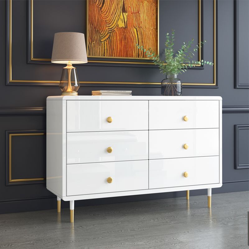 Modern Dresser Artificial Wood Storage Chest , 31.5-inch Height