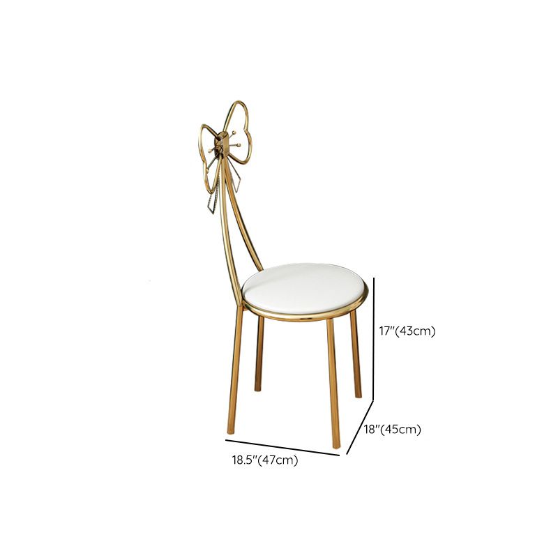 Contemporary Gold Lighted Mirror Bedroom With Drawer Wooden Make-up Vanity