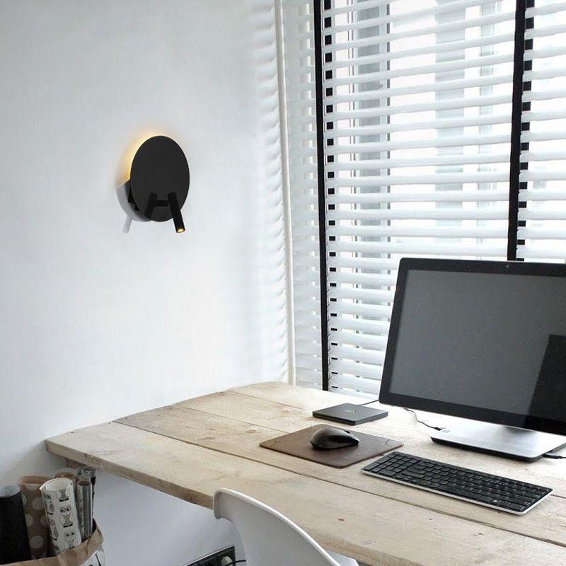 8" High Contemporary Wall Mounted Light Fixture Indoor Wall Sconce Spotlight