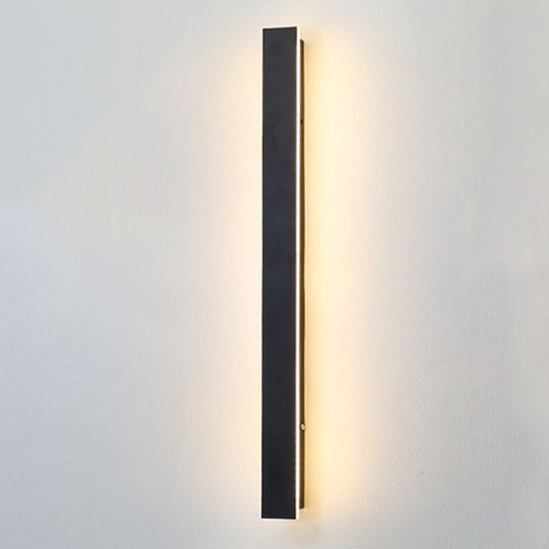 Streifenformwand montieren leichte moderne LED -Wandleuchten mit Acrylschatten für Schlafzimmer