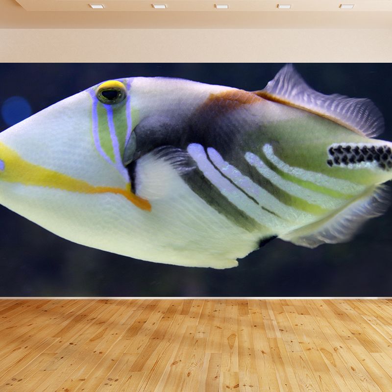 Tropical Beach Style Seabed Mural Decorative Mildew Resistant Wall Decor