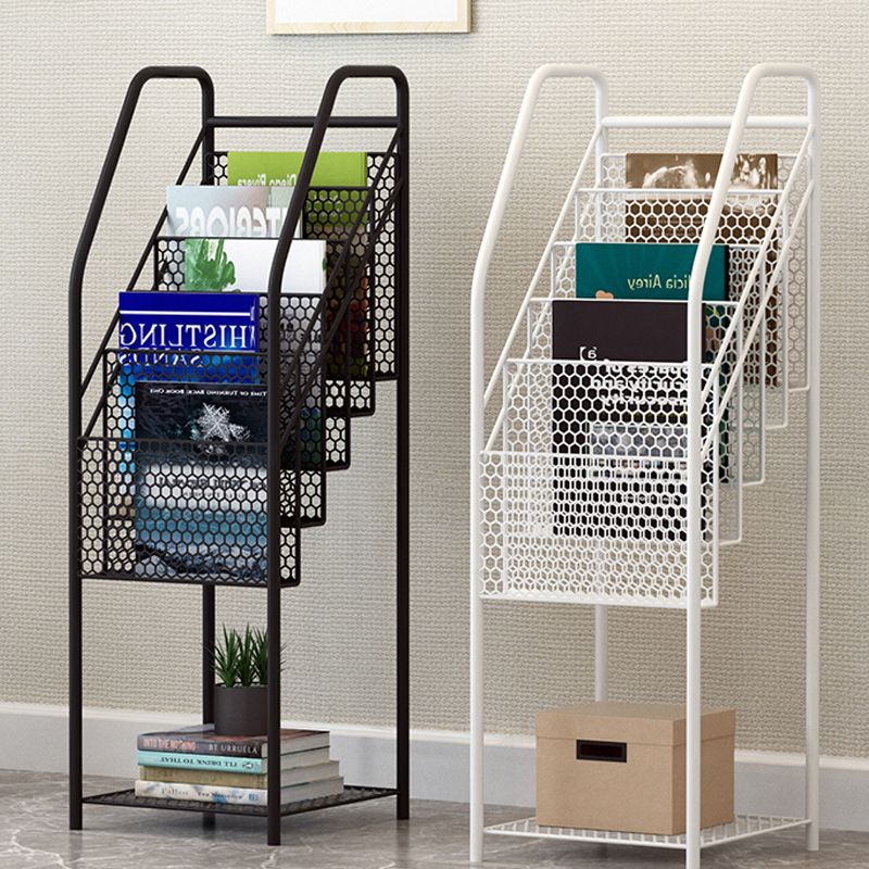 5-Shelf Metal Ladder Bücherregal zeitgenössisches Buchregal, 36,2 '' H x 12,2 '' W.