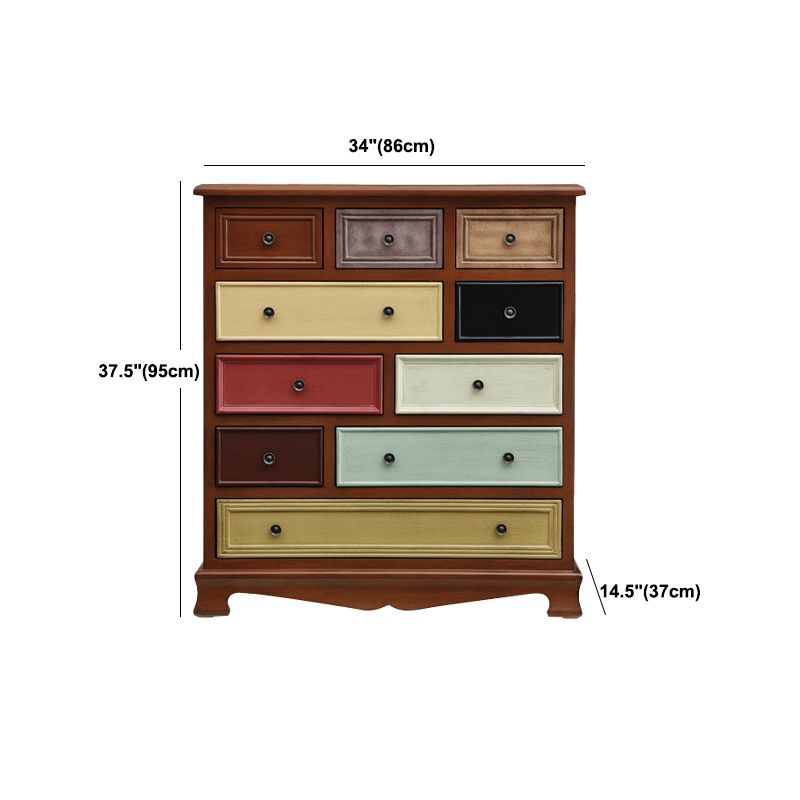 American Traditional Storage Chest Solid Wood Storage Chest Dresser