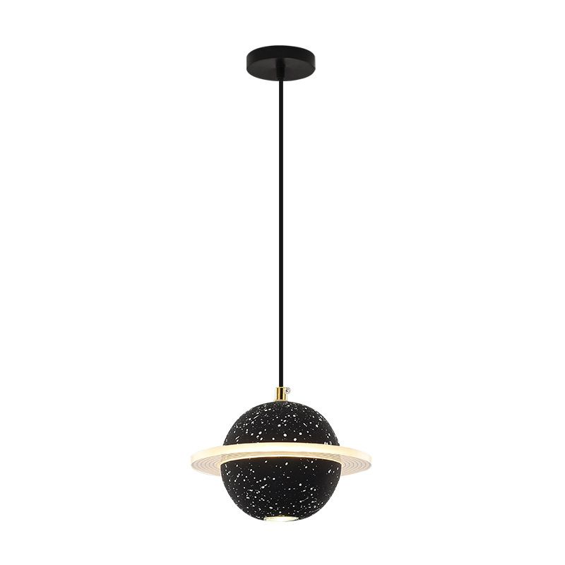 Modern Minimalist Style Global Pendant Lighting Fixtures Cement Hanging Pendant Lights for Living Room