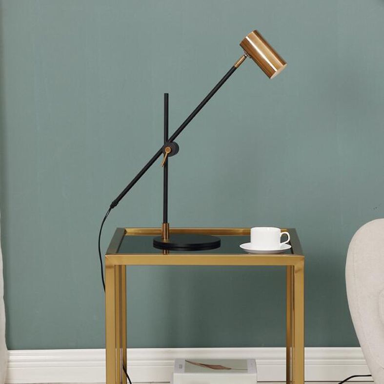 Postmodern Nightstand Light Adjustable Arm Design Table Lamp for Bedroom Living Room